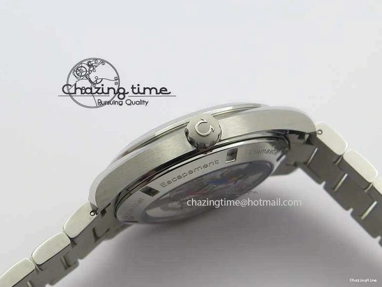 0517 Versatile Aqua Terra ‘PyeongChang 2018’ JHF Best Edition Black Dial On SS Bracelet A 8204